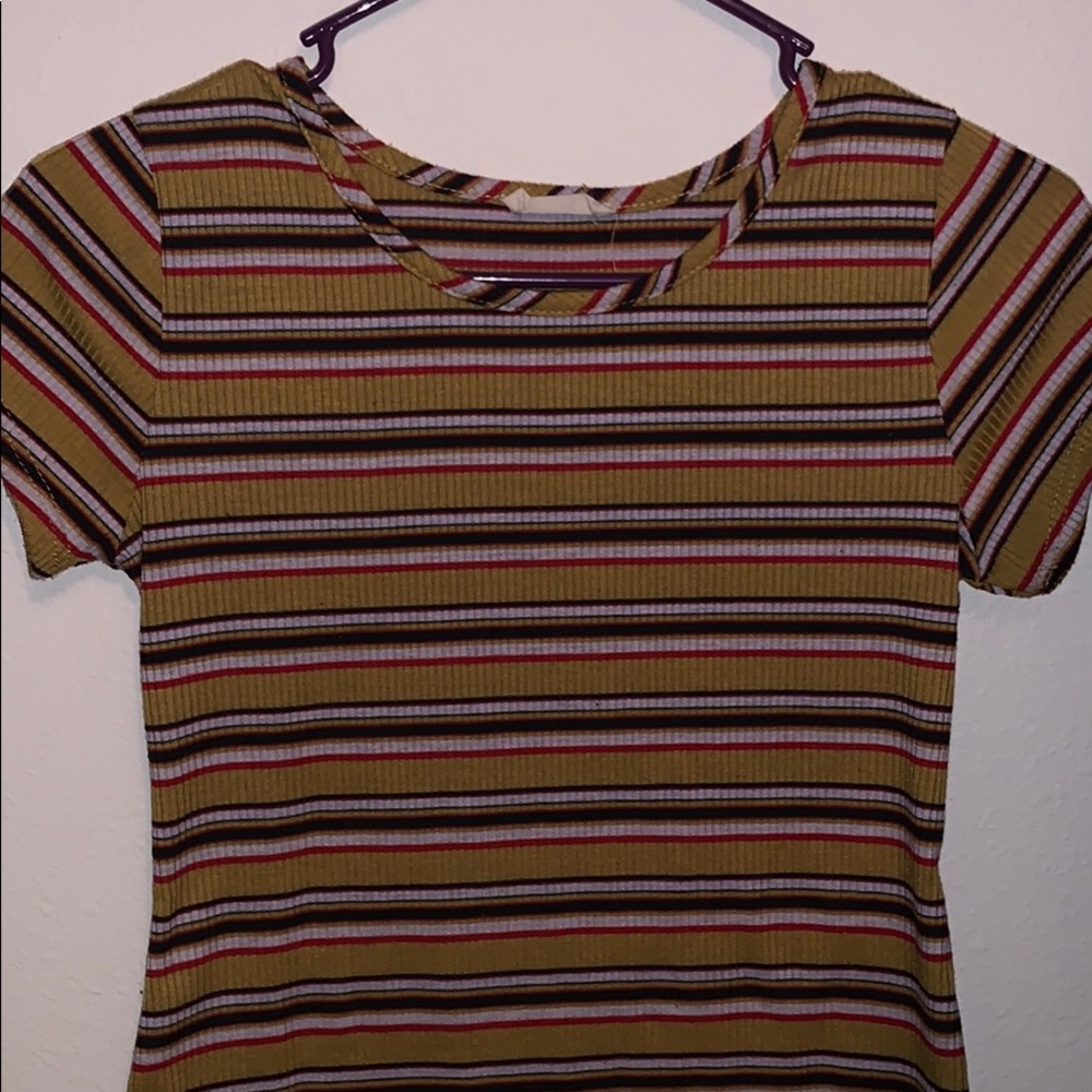 Stripped tee